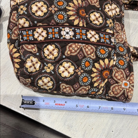 Vera Bradley Brown Floral Tote Bag Set - Picture 7 of 12